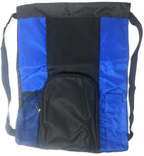 second image Large Big Drawstring Backpack Sack Rucksack Pack Bag Heavy Duty 14x19inch